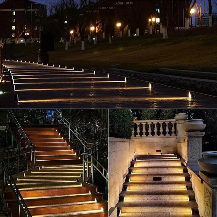 GlowSteps™ - Brighten your nights with these outdoor stair lights!