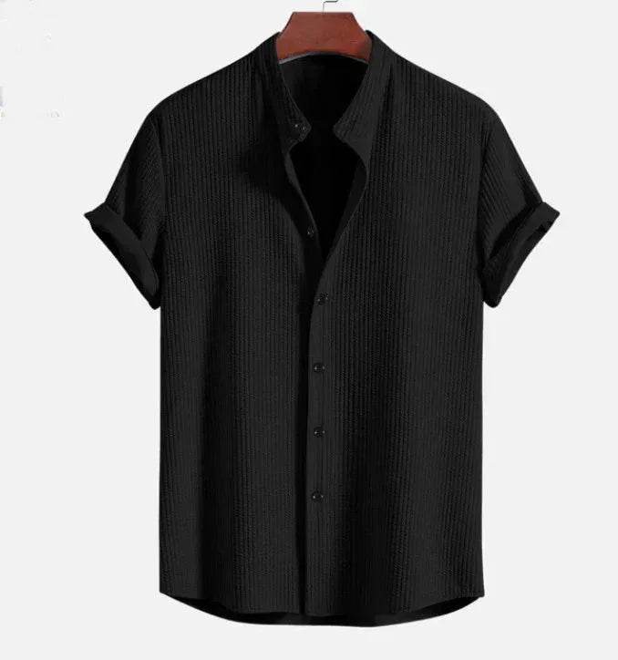Herren Sommerhemd | Kurzarm Freizeitshirt mit lockerem Schnitt und leichtem Tragekomfort für Urlaub und Alltag