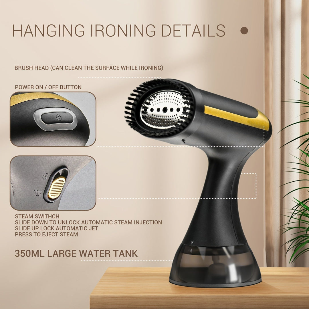 Handheld Dampfbügeleisen 1500W | schnell aufgeheizt, starke Dampfleistung | kompakt &amp; leicht für Reisen | EU-Stecker