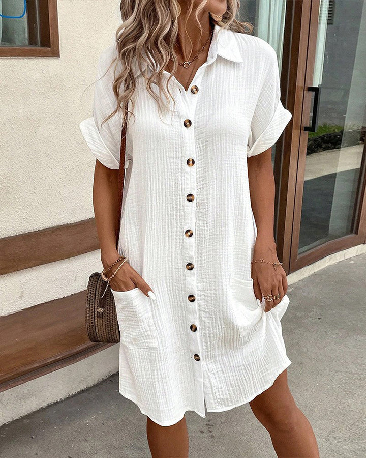MelissaChic™ Damen Sommerkleid | Luftig-Leicht &amp; Bequem | Schmeichelnder Schnitt | Eleganter Sommer-Look