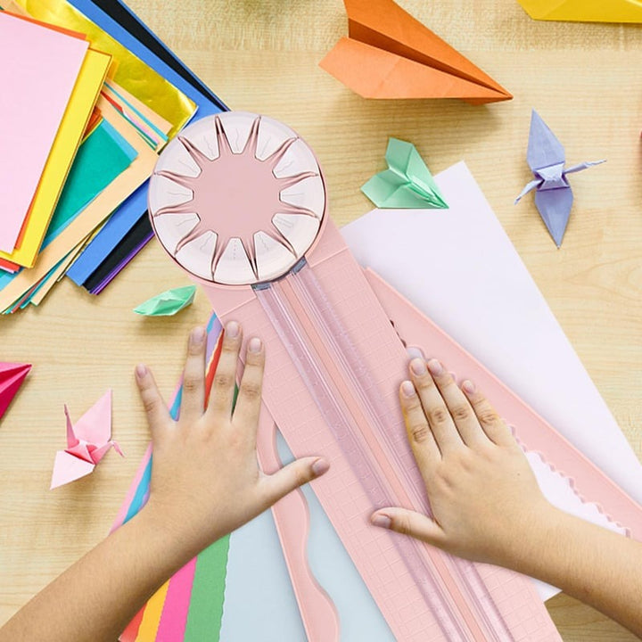 Papierkanten-Schneider für saubere Ränder | Präziser Edge Cutter für Karten &amp; Bastelpapier | Schnell, gleichmäßig, einfach zu führen | Für DIY &amp; Scrapbooking