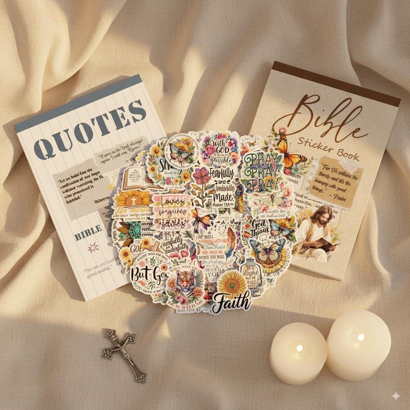 FaithGlow – Inspirierendes Bibel-Sticker-Set