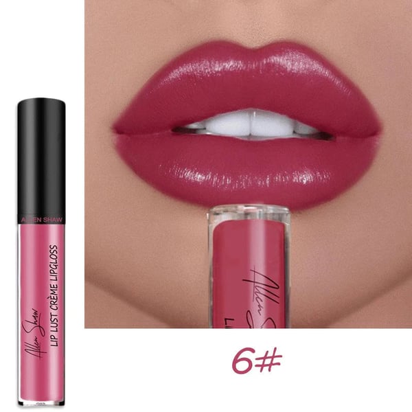 Creme-Lippenstift 12 Farben | Intensive Deckkraft mit pflegendem Finish | Cremige Textur, feuchtigkeitsspendend &amp; langanhaltend