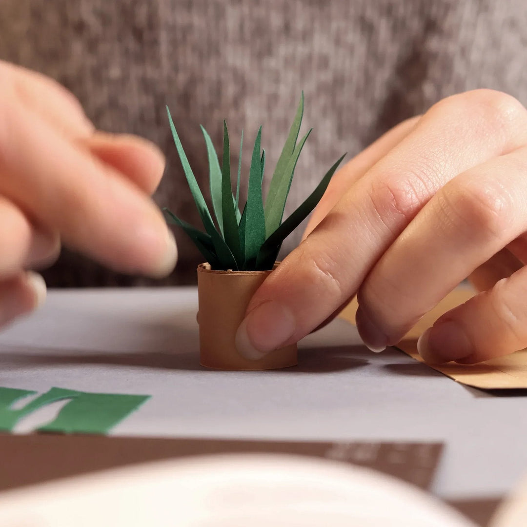 Origami-Katzen-Set aus FSC-Papier | DIY-Bastelset für Katzenfiguren | Kreative Deko &amp; Geschenkidee
