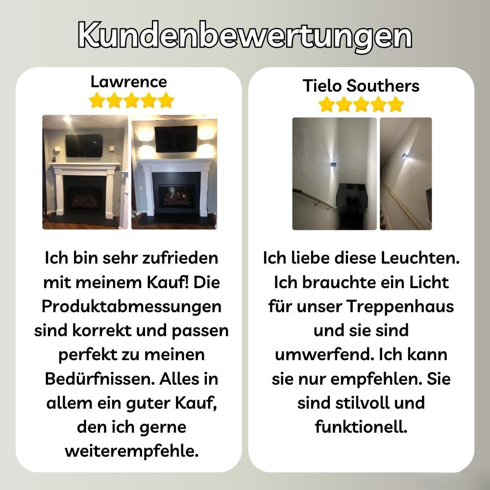 EleganterBalken™ Premium-Wandbeleuchtung