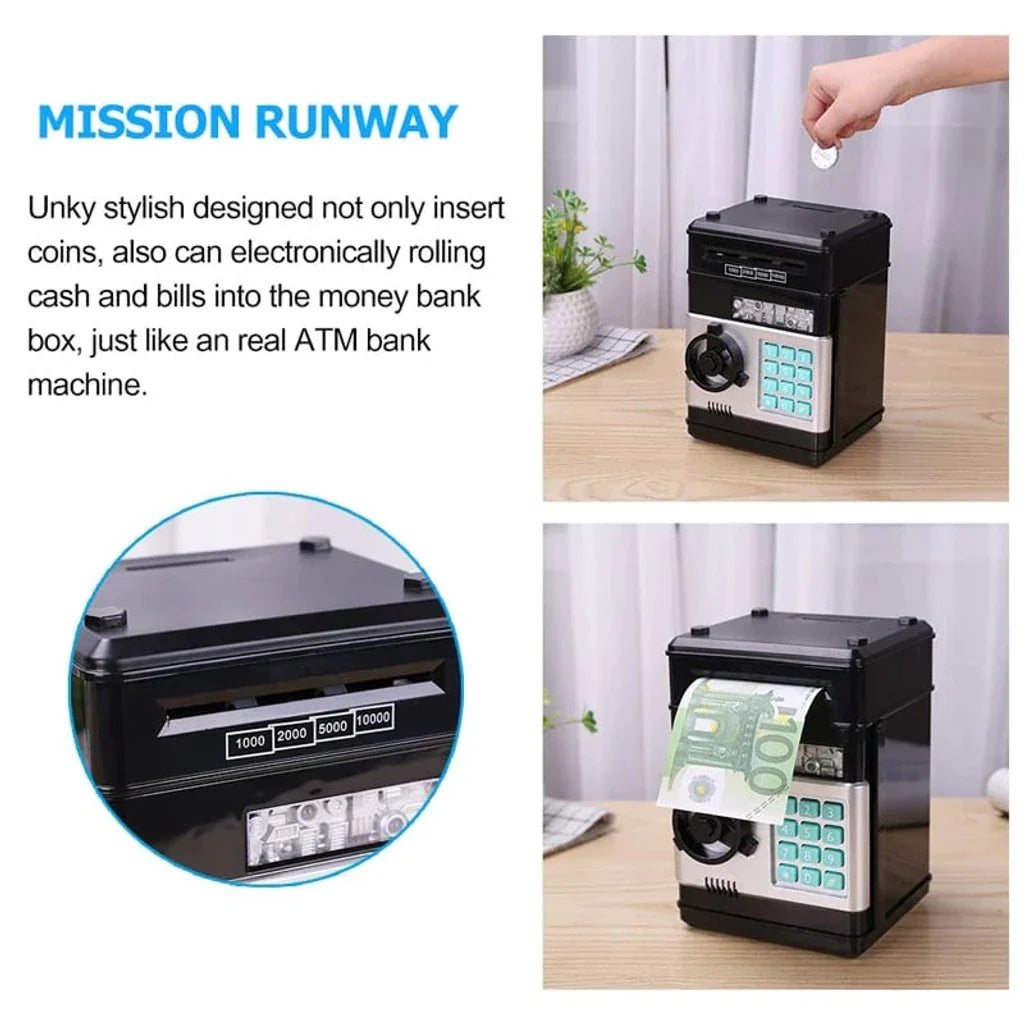 CashVault – Electronic Mini ATM Piggy Bank