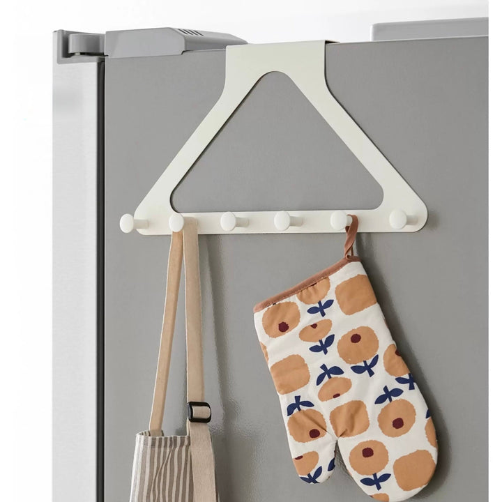 Wandhaken bohrfrei dreieckig | Platzsparend für Tür &amp; Wand | Stabil für Mäntel, Taschen &amp; Hüte | Ordnung ohne Löcher