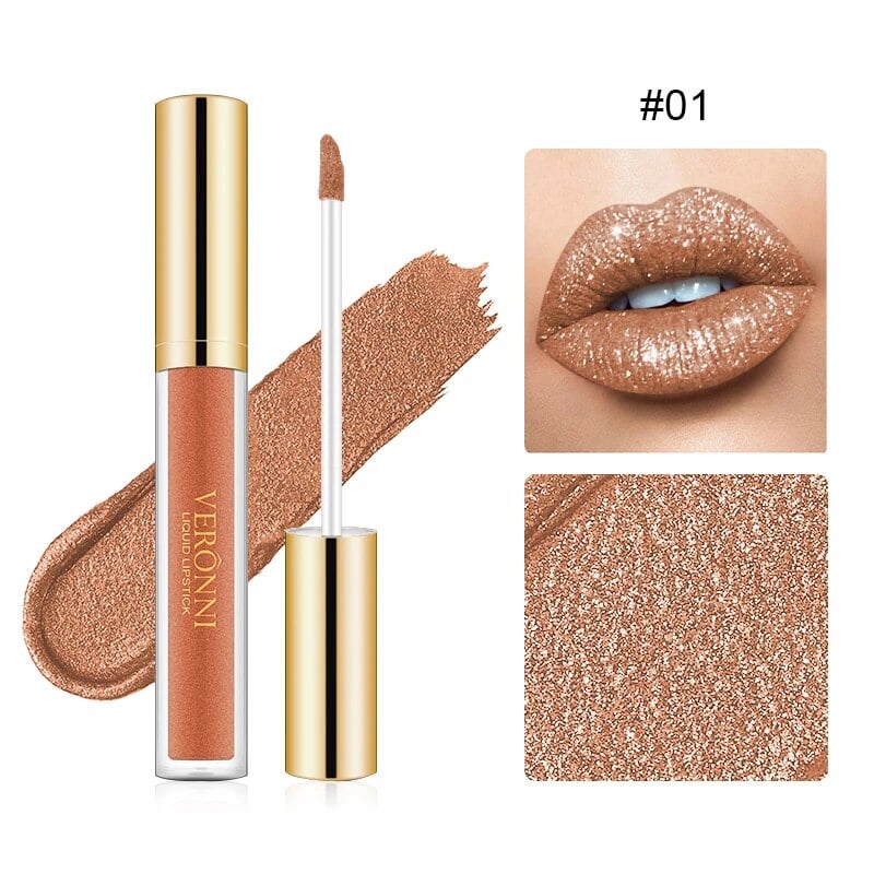LustraLips – Gloss à lèvres étanche à éclat diamant