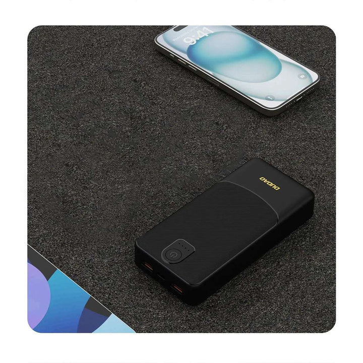 Powerbank 20.000 mAh | Dual-USB-Ladegerät mit 2,4 A Schnellladen und LED-Anzeige