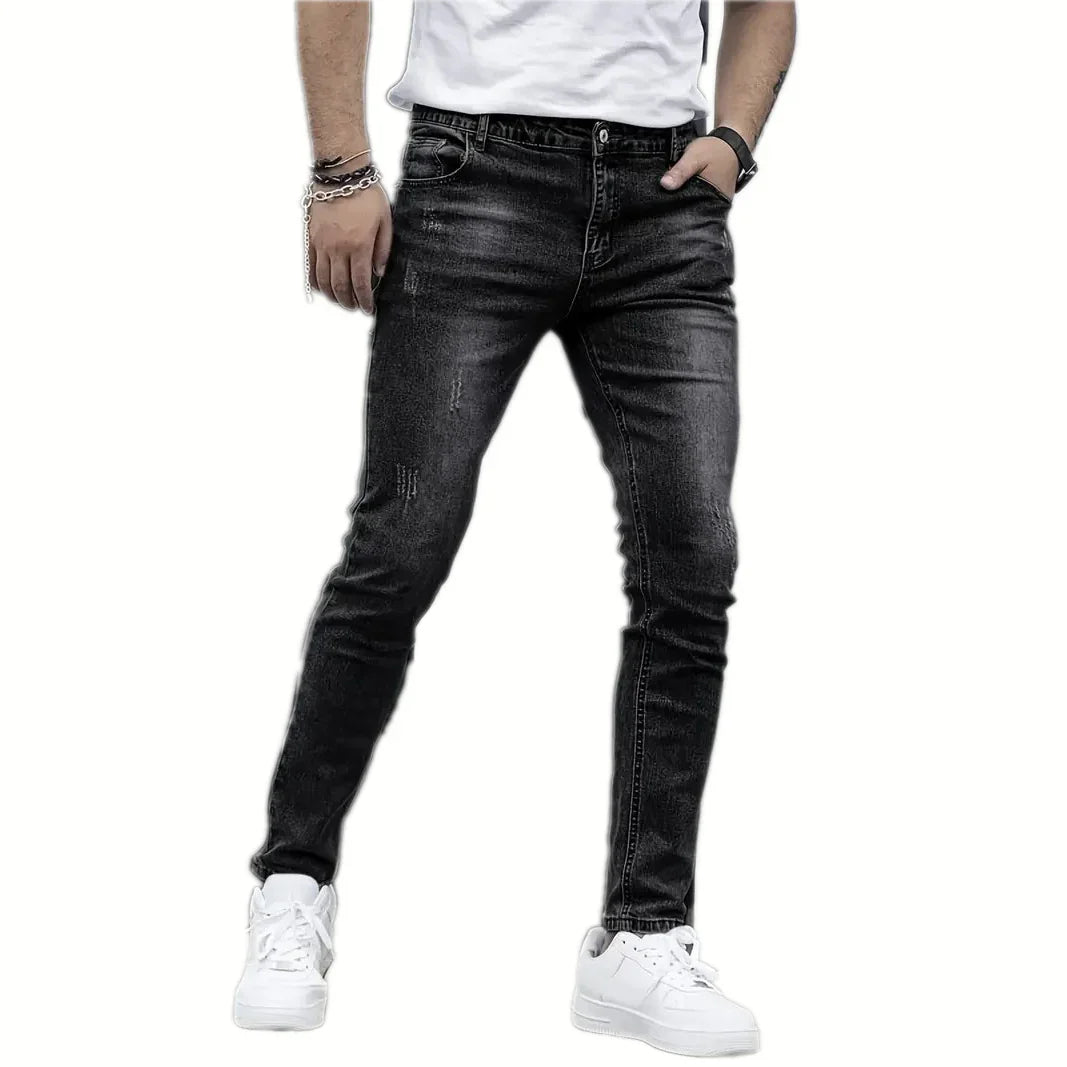 Herren Stretch Jeans | Flexible Denim Freizeithose aus Baumwollmischung für Komfort und Alltag