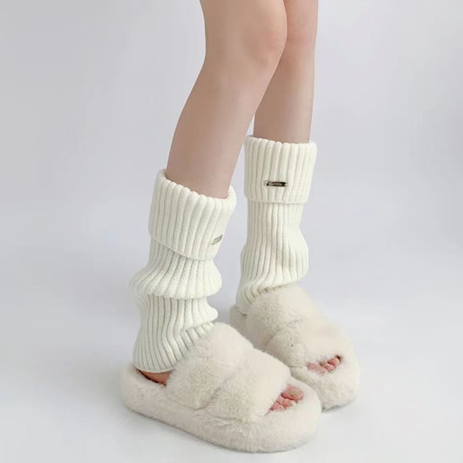 Chaussettes femme longueur cheville | Chaudes et douces | Style rétro Y2K | Élastiques et respirantes