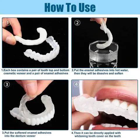 SmilePro™ – Hochwertiges, individuell angepasstes Silikon-Prothesenset