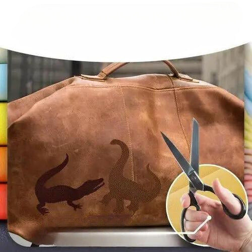 Lederreparaturset | Selbstklebende Patches 50 × 138 cm für Sofa, Autositze, Taschen und weitere Oberflächen