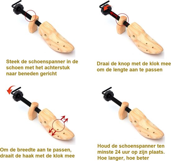 Espansore per scarpe SchuhExpander™ in legno