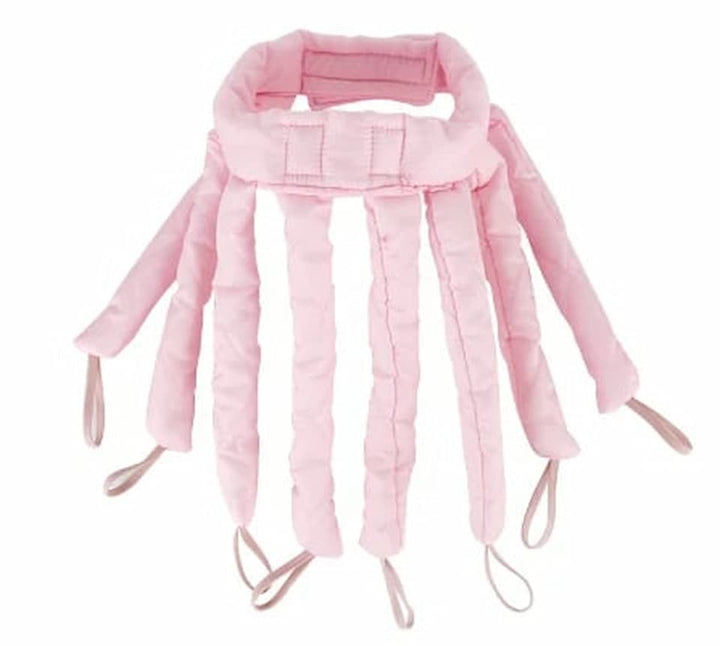Hitzefreies Lockenband aus Satin &amp; Baumwolle – LuxeCurlPro für Locken über Nacht | Schonend, bequem | Für kurz bis langes Haar