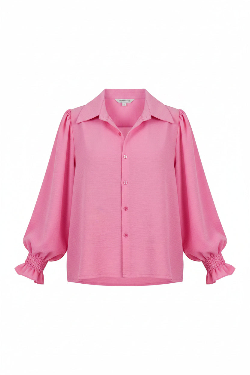 Damen Bluse | Ballonärmel Bluse mit lockerem Schnitt und vielseitigem Styling