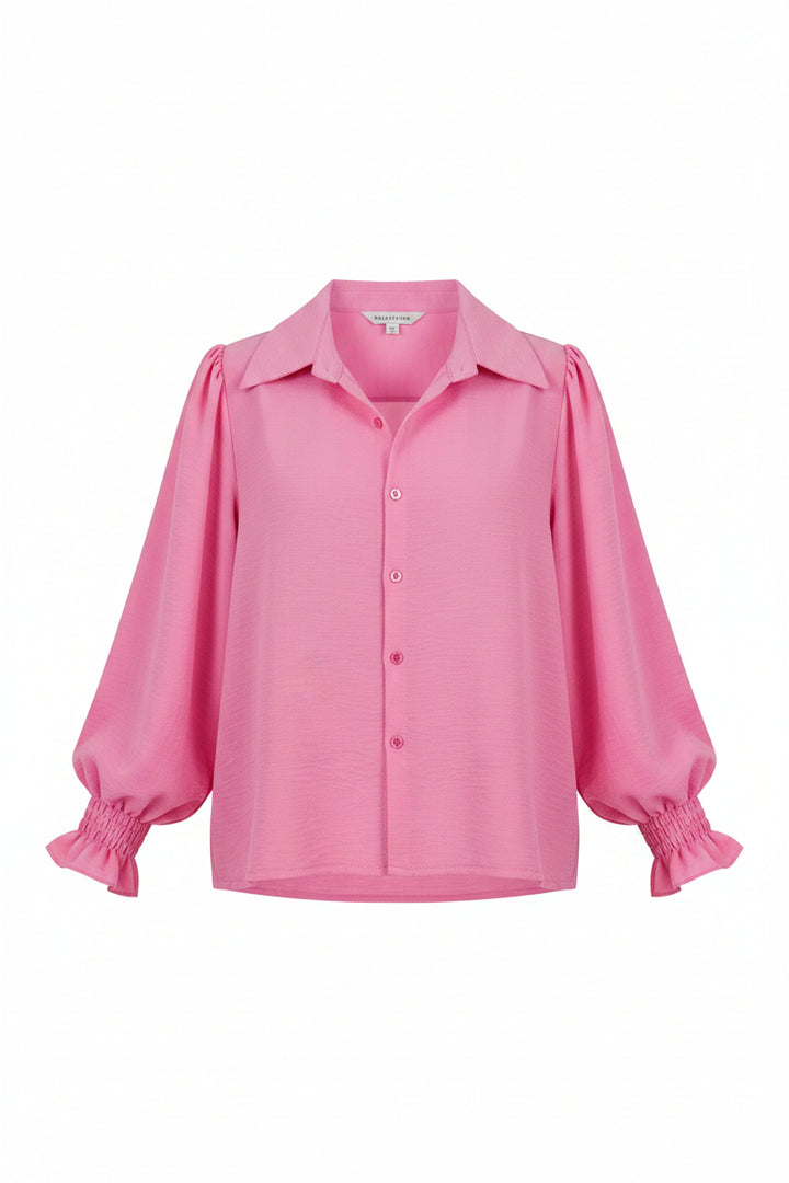 Damen Bluse | Ballonärmel Bluse mit lockerem Schnitt und vielseitigem Styling