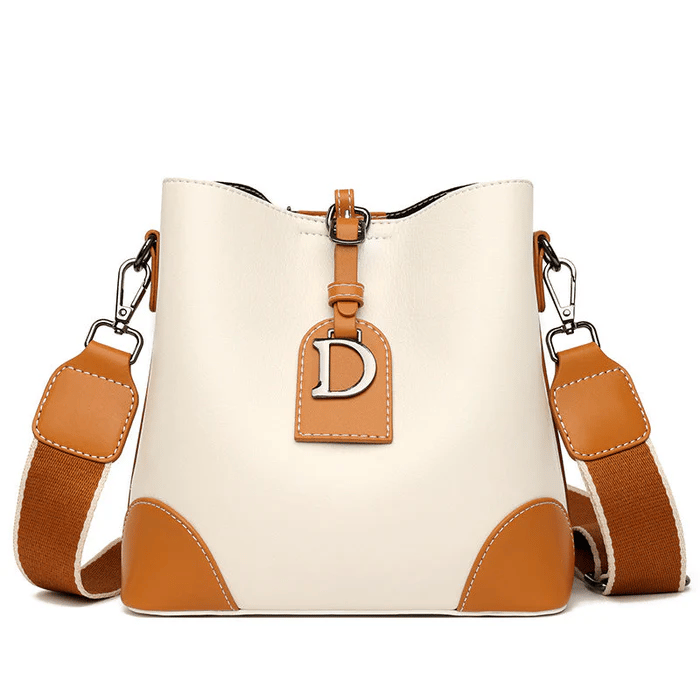 Damen Schultertasche Retro aus PU 21×19×12 cm | Mehrere Fächer &amp; Magnetverschluss | Verstellbare Riemen, viele Farben