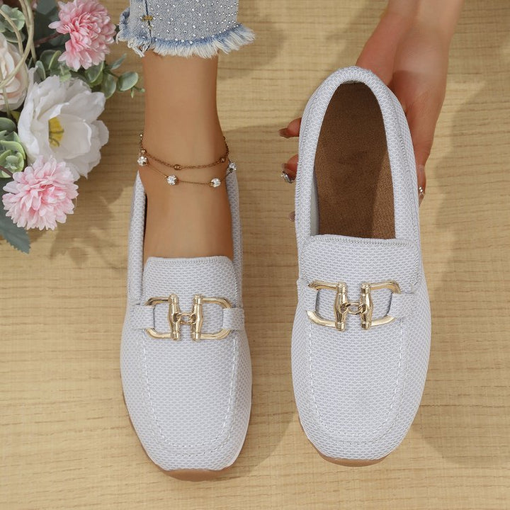 Damen Canvas Sneaker | Atmungsaktive Low Top Freizeitschuhe mit flacher Sohle für Alltag und Freizeit