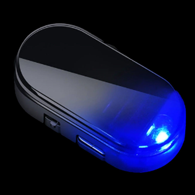 Solar LED Auto Alarmleuchte | Blinkende Sicherheitsanzeige für Auto | Automatischer Nachtsensor | Solar &amp; USB-Aufladung | 2er- oder 4er-Set