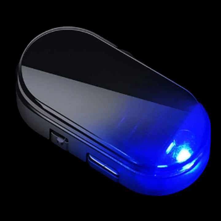 Solar LED Auto Alarmleuchte | Blinkende Sicherheitsanzeige für Auto | Automatischer Nachtsensor | Solar &amp; USB-Aufladung | 2er- oder 4er-Set