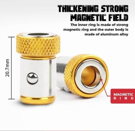 GripMate - Anello magnetico per testa di cacciavite