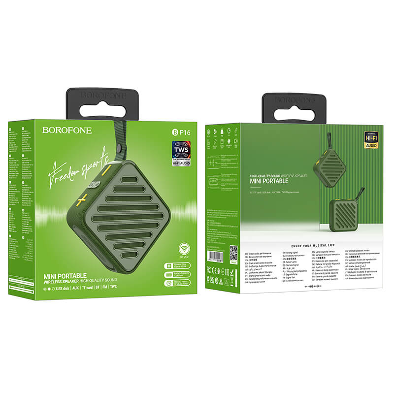 Bluetooth Lautsprecher | Kompakter 10W Speaker mit IPX5, UKW-Radio und bis zu 10 Std. Akkulaufzeit