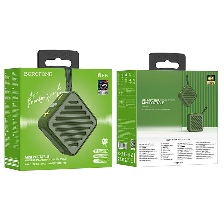 Bluetooth Lautsprecher | Kompakter 10W Speaker mit IPX5, UKW-Radio und bis zu 10 Std. Akkulaufzeit