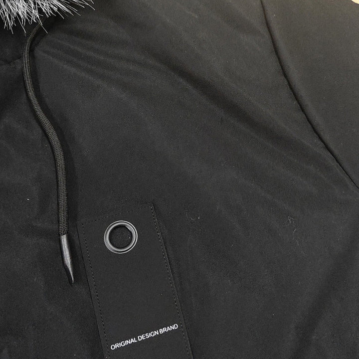 Herren Winterjacke | Thermojacke mit wattiertem Innenfutter, abnehmbarer Kapuze und wetterbeständiger Außenschicht