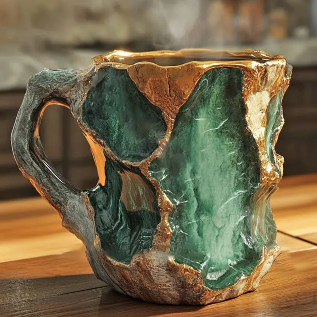 CrystalHaven™ Kaffeetassen — Genießen Sie atemberaubenden Luxus, der jeden Morgen Ihre Sinne weckt