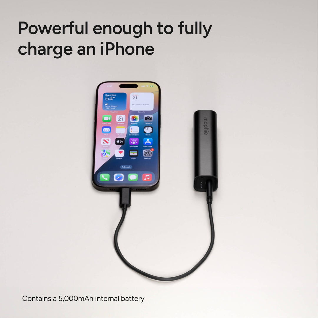 Powerbank | 5000 mAh mit 20 W USB-C Schnellladung für unterwegs