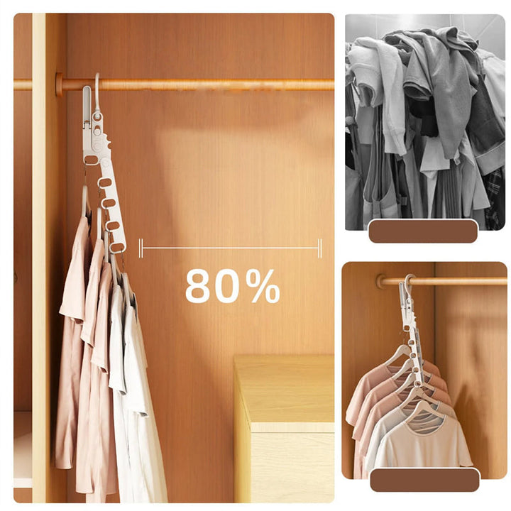 HangMate™ Folds save space