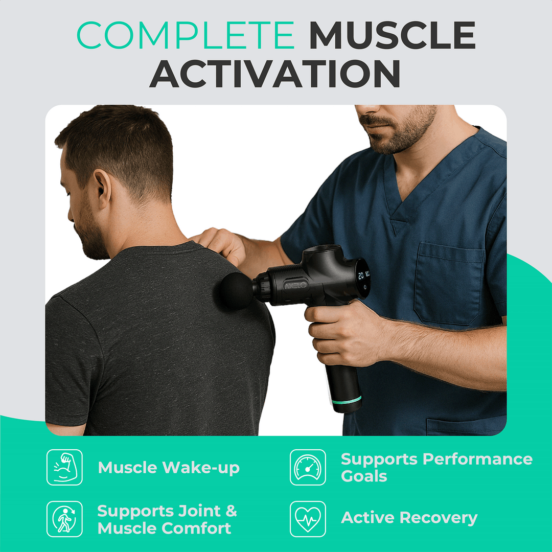 Massagepistole | Massage Gun mit 30 Geschwindigkeitsstufen für Muskelregeneration