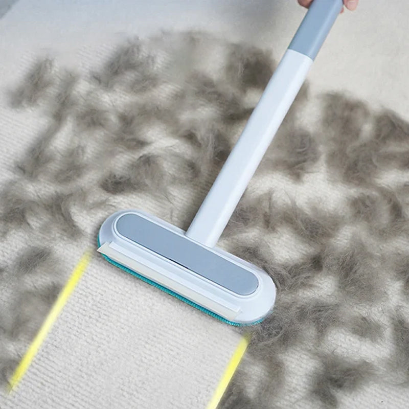 Tierhaarentferner Bürste doppelseitig | Für Kleidung, Sofa, Teppich &amp; Autositz | Wiederverwendbar, fusselfrei | Mikroborsten