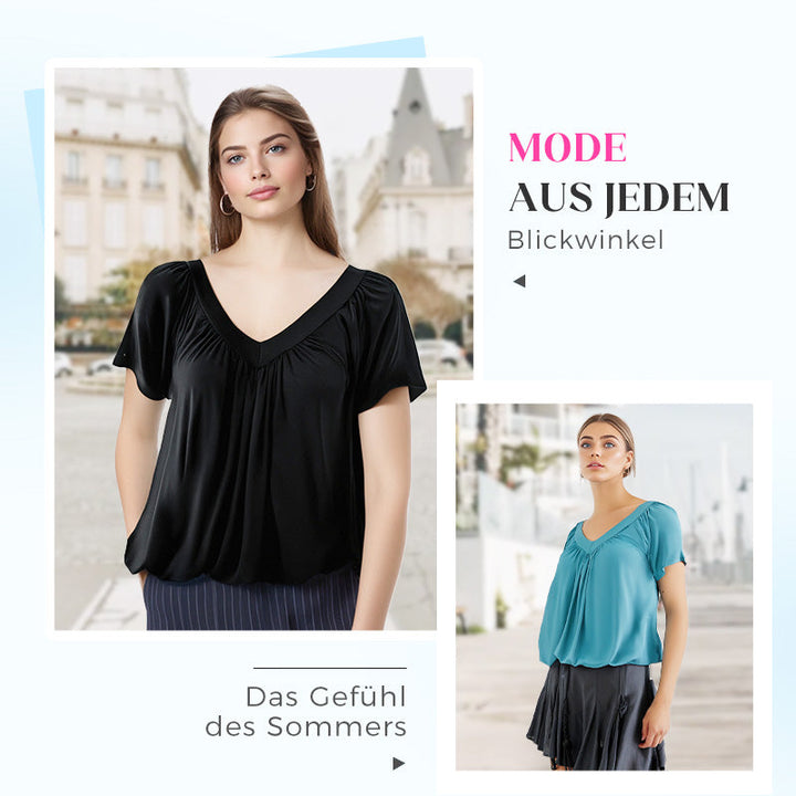 Lisbeth™ Chemisier plissé flatteur