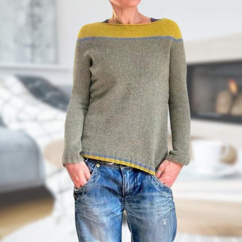 Alia | Damenpullover mit klassischem Rundhals