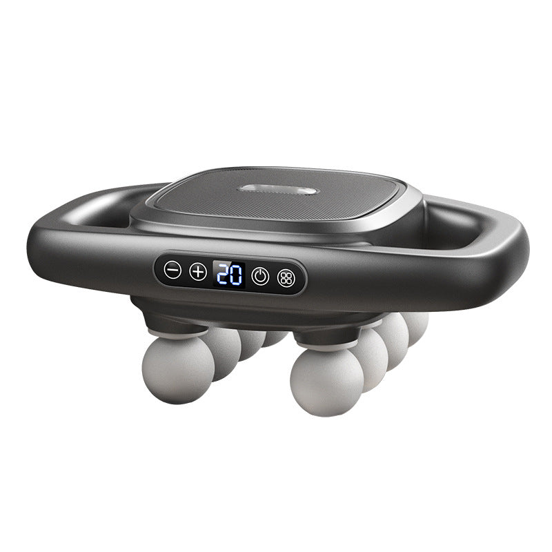 Massage Gun with 8 Attachments | 16-Level Power | Deep Muscle Relaxation | Portable &amp; Rechargeable