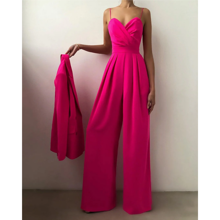 Jumpsuit with wide leg for women | Elegant