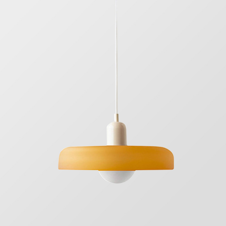 Pendant lamp made of metal &amp; glass with stained glass look | Ø25/Ø35 cm, G9 socket | Adjustable suspension | Crystal look
