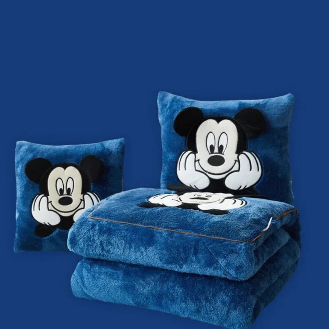 2-in-1 plush pillow-blanket | Usable as pillow, unfolds into blanket | Ultra-soft &amp; warm | Sizes: 90×190 to 200×200