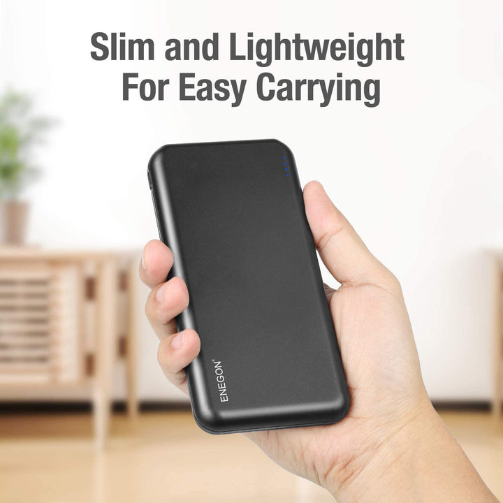 Powerbank | 10000 mAh 2er-Pack mit Dual-USB für Smartphone und Tablet