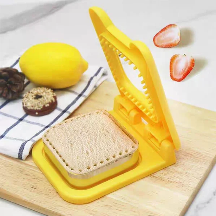 Sandwich Ausstecher &amp; Versiegler | Macht gefüllte Taschen-Sandwiches in Sekunden | BPA-freier Kunststoff | Für Lunchbox &amp; Snacks