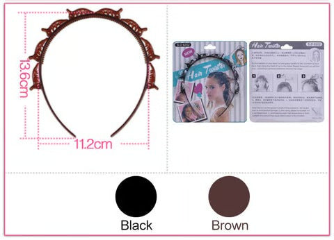 BangiTwist – Double pony hair clip