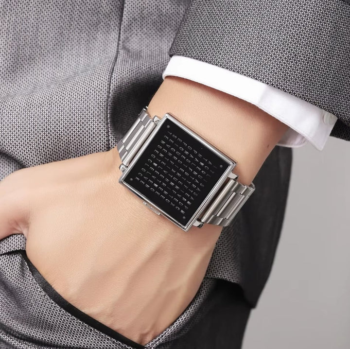 LexoTime – Unisex Text Watch