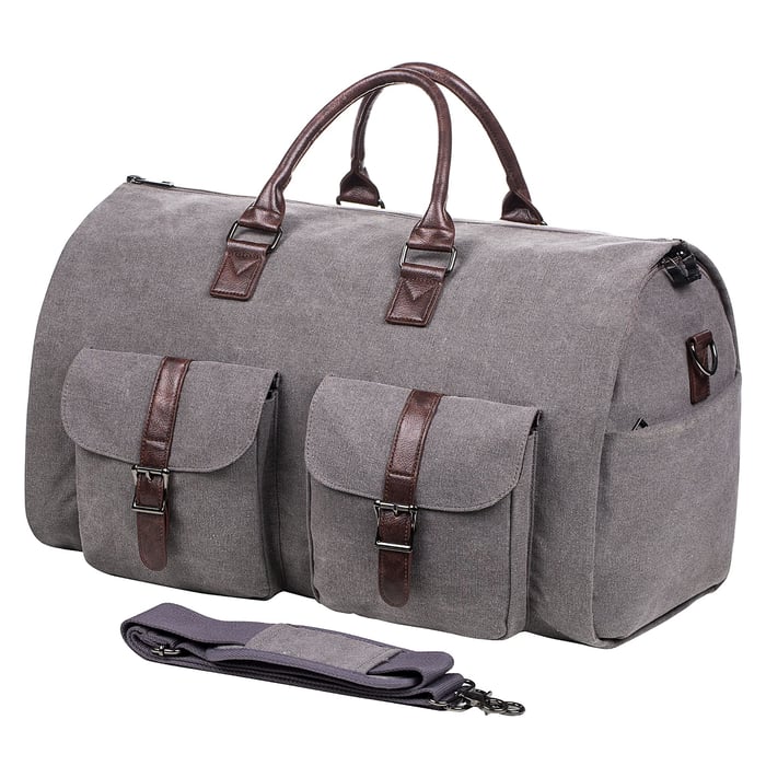 DualCarry - Premium Convertible Garment Bag Duffel Luggage