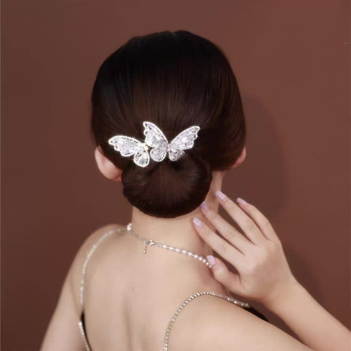 Haarstyling Dutt-Maker aus Stoff | Schneller Dutt &amp; Half-Up Look ohne Haarnadeln | Für dünnes &amp; dickes Haar | Komfortabler Halt