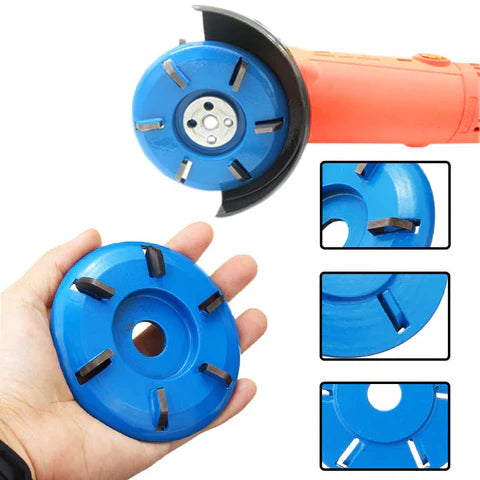 WoodShaper – 6-Tooth Carving Disc for Precise Cuts