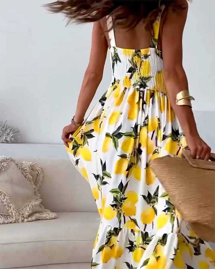 Maxikleid Damen Sommer | Leicht &amp; fließend, knitterarm | Figurumspielender Schnitt | Strand &amp; Stadt | Größenwahl im Shop