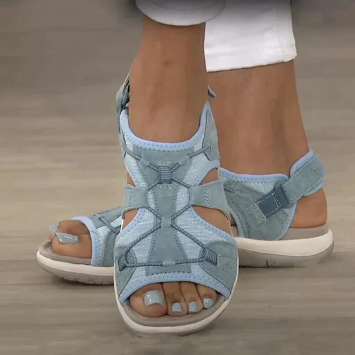 Women’s sandals with open toe | Light &amp; breathable | Ergonomic, flexible sole for everyday &amp; vacation | Casual