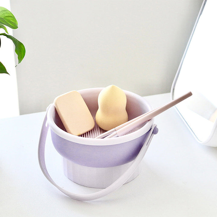 Make-up-Pinsel Reinigungsstation 3-in-1 | Reinigen, Trocknen &amp; Aufbewahren | GlamPure